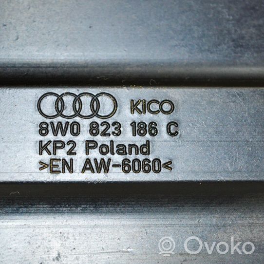 Audi A4 S4 B9 Rygiel / Zaczep zamka pokrywy przedniej / maski silnika 8W0823186C