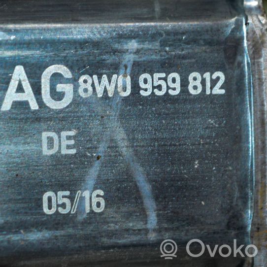 Audi A4 S4 B9 Takaoven ikkunan nostomoottori 8W0959812