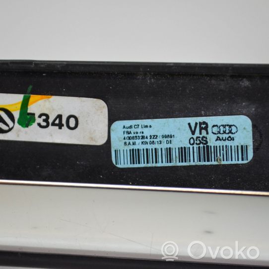 Audi A6 C7 Durų stiklo apdaila 4G0853284