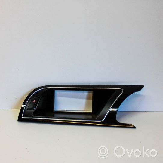 Audi A5 8T 8F Cadre, panneau d'unité radio / GPS 8T2857185N