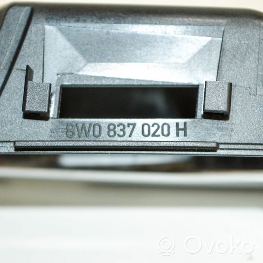 Audi A5 Klamka wewnętrzna drzwi przednich 8W0837020H