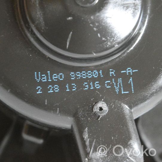 Volkswagen Jetta VI Ventola riscaldamento/ventilatore abitacolo 1K2819015C