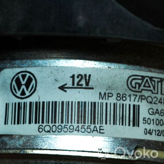 Volkswagen Polo Tuulettimen juoksupyörä 6Q0959455AE