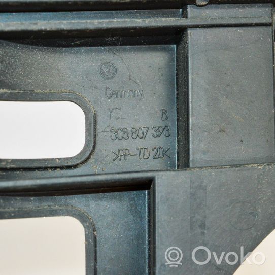 Volkswagen PASSAT CC Bumper support mounting bracket corner 3C8807393