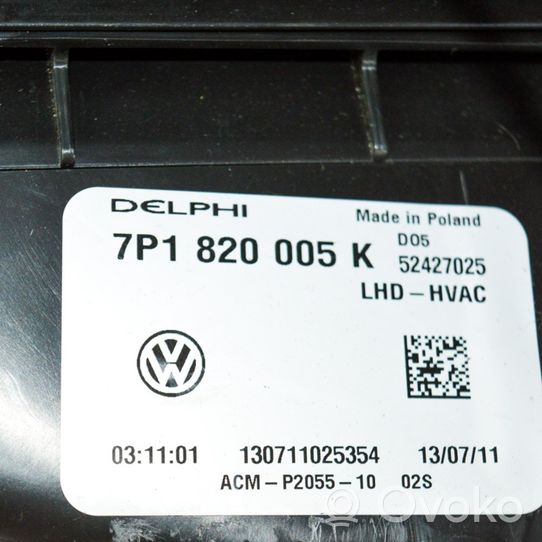 Volkswagen Touareg II Scatola climatizzatore riscaldamento abitacolo assemblata 7P1820005K