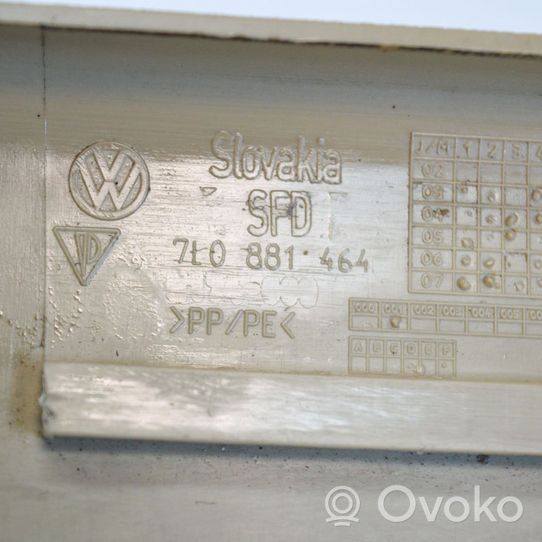 Volkswagen Touareg I Autres pièces intérieures 7L0881464