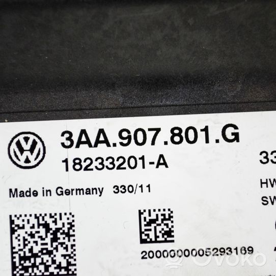 Volkswagen PASSAT B7 Unité de contrôle, module EMF frein arrière 3AA907801G