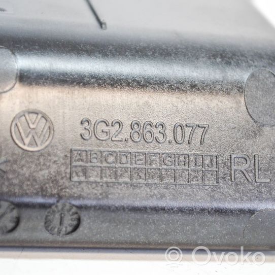 Volkswagen PASSAT B8 Popielniczka deski rozdzielczej 3G2863077