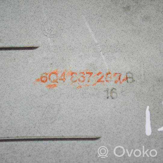 Volkswagen Polo Revêtement de pilier (bas) 6Q4867287B
