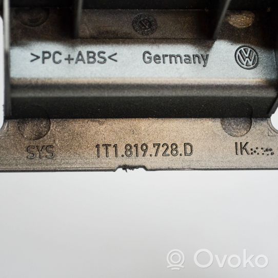 Volkswagen Touran I Moldura protectora de la rejilla de ventilación del panel 1T1819728D
