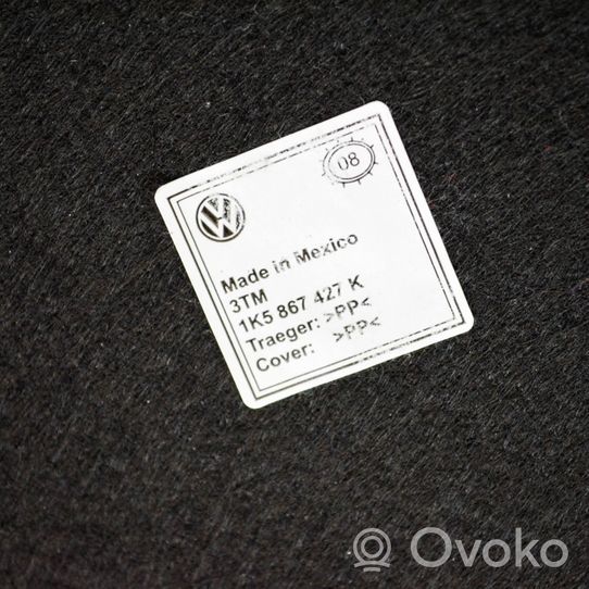 Volkswagen Jetta III Tavaratilan/takakontin alempi sivuverhoilu 1K5867427K