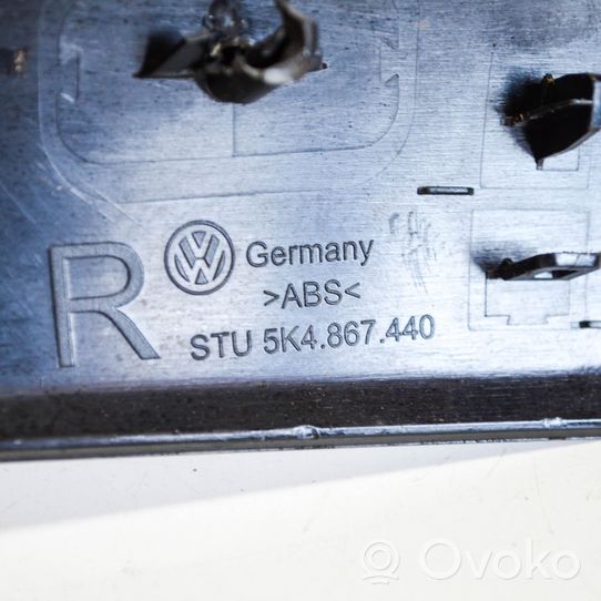 Volkswagen Golf VI Rivestimento portiera posteriore (modanatura) 5K4867440