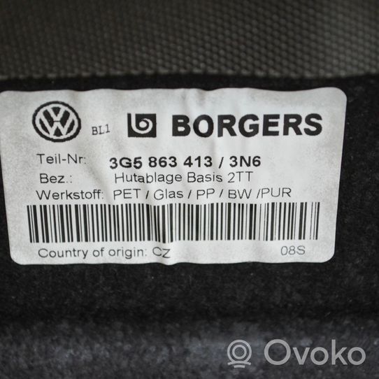 Volkswagen PASSAT B8 Grilles/couvercle de haut-parleur arrière 3G5863413