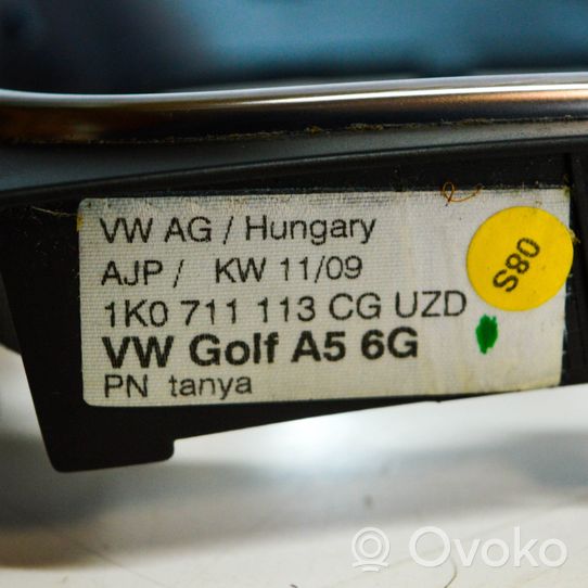 Volkswagen Eos Ramka drążka zmiany biegów 1K0711113CG