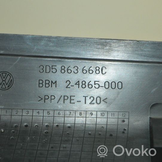 Volkswagen Phaeton Muu sisätilojen osa 3D5863668C