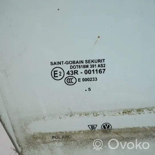 Volkswagen Touareg I Szyba drzwi przednich E243R001167