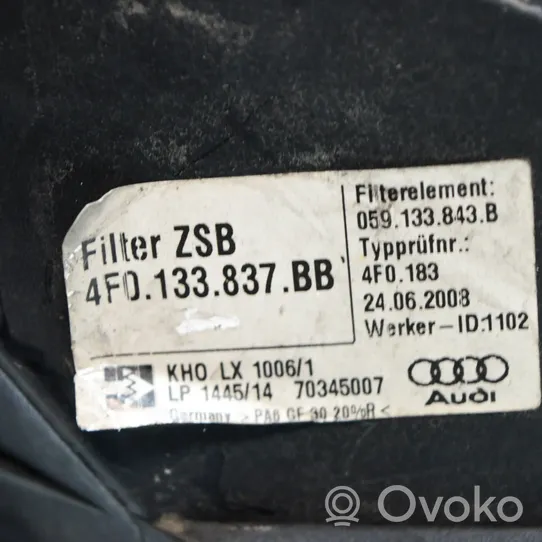Audi A6 S6 C6 4F Oro filtro dėžė 4F0133837BB
