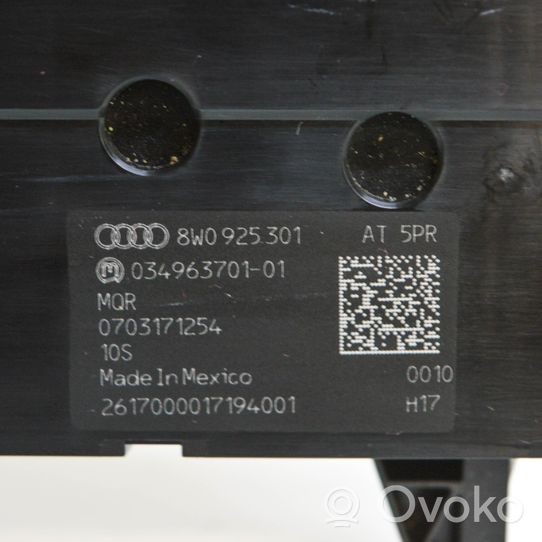 Audi A4 S4 B9 Zestaw przełączników i przycisków 8W0925301