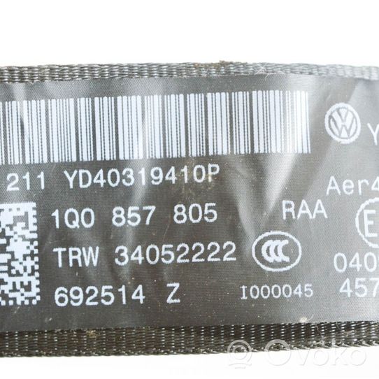 Volkswagen Eos Rear seatbelt 1Q0857805