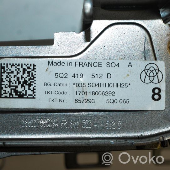 Volkswagen Tiguan Hammastangon mekaaniset osat 5Q2419512D