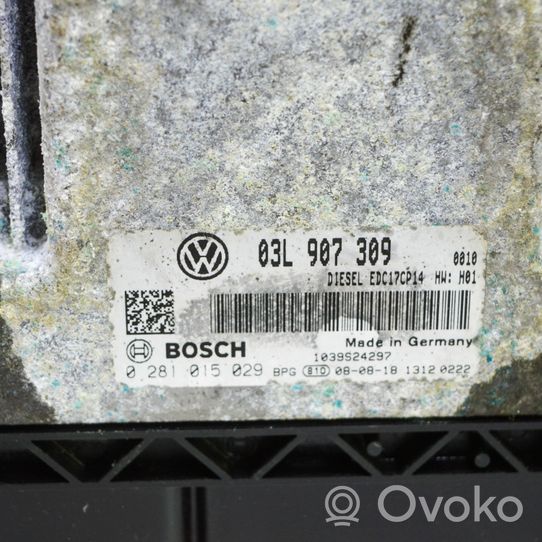 Volkswagen PASSAT CC Variklio valdymo blokas 03L907309