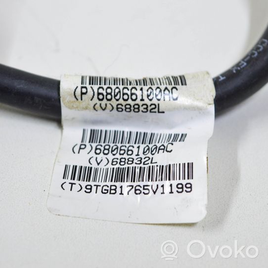 Dodge Challenger Negative earth cable (battery) 68066100AC