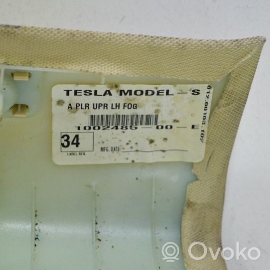 Tesla Model S A-pilarin verhoilu 100248500E