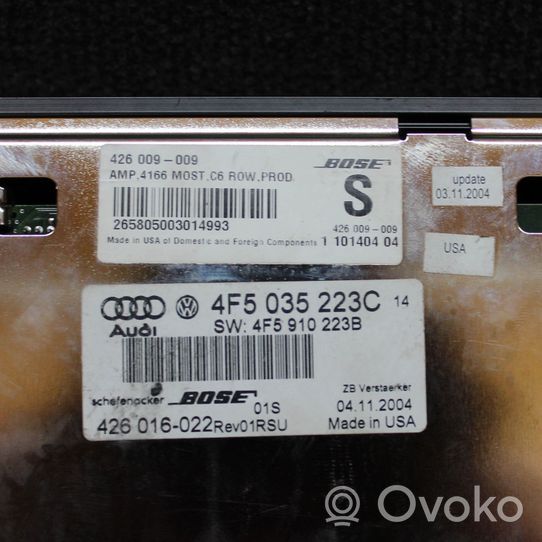 Audi A6 S6 C6 4F Endstufe Audio-Verstärker 4F5035223C