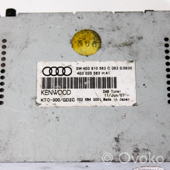 Audi A6 S6 C6 4F Module de contrôle vidéo 4E0910563C