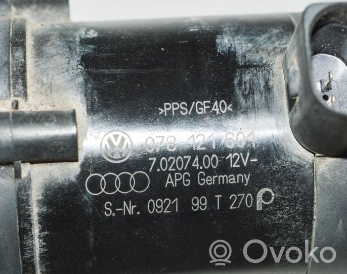 Audi A6 S6 C6 4F Sähköinen jäähdytysnesteen apupumppu 078121601