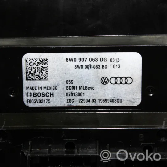 Audi Q5 SQ5 Sterownik / Moduł komfortu 8W0907063DG