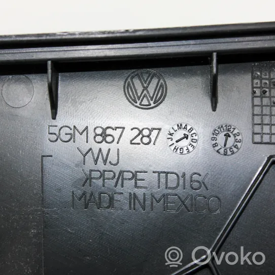 Volkswagen Golf VII (D) statramsčio apdaila (apatinė) 5GM867287