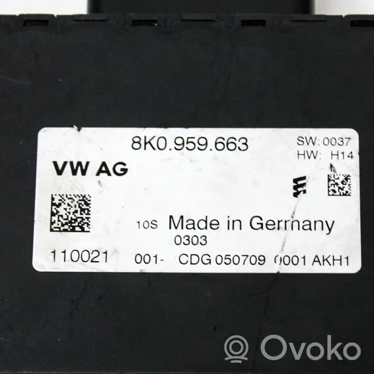 Audi A3 S3 8P Otros dispositivos 8K0959663