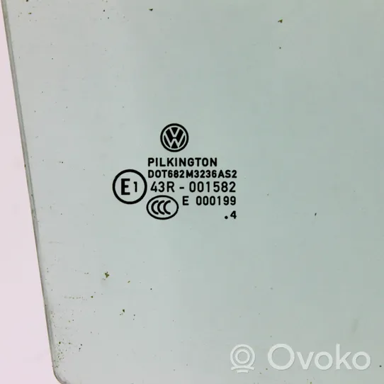 Volkswagen Touran I Szyba drzwi przednich 43R001582