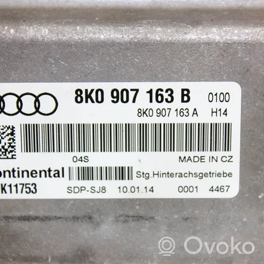 Audi A4 S4 B8 8K Sterownik / Moduł zawieszenia pneumatycznego 8K0907163B