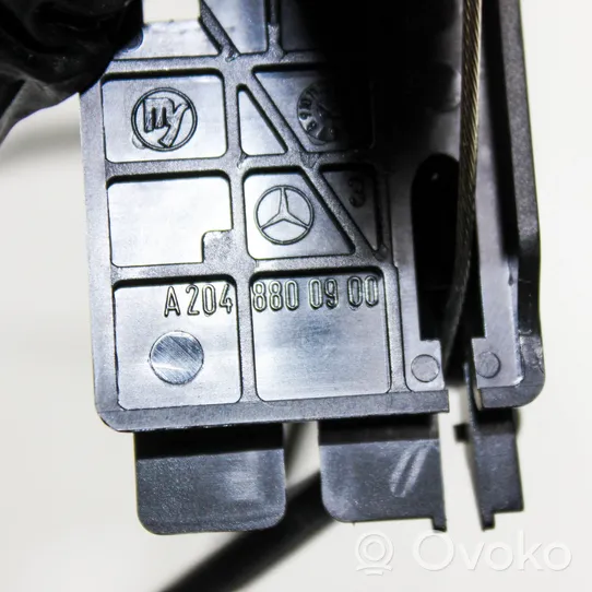 Mercedes-Benz GLC X253 C253 Système poignée, câble pour serrure de capot A2048800900
