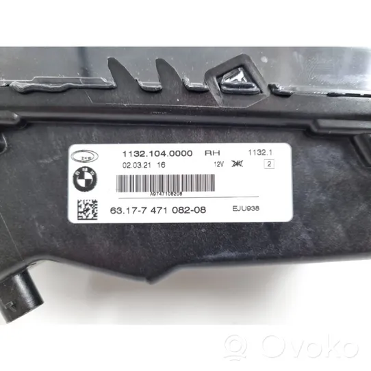 BMW 2 F45 Światło przeciwmgłowe przednie 63177471082