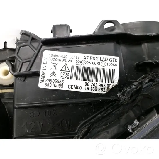 Citroen C5 Faro delantero/faro principal 89905355