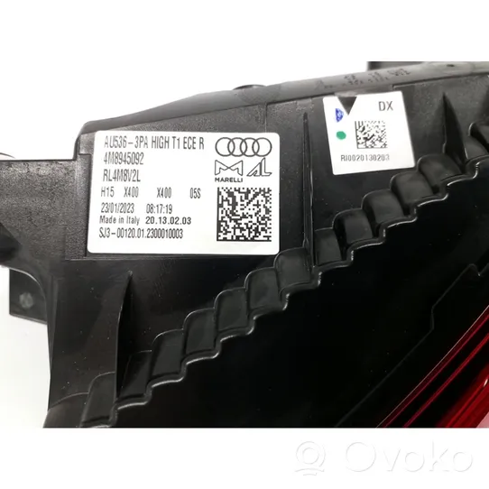 Audi Q8 Galinis žibintas kėbule 4M8945092