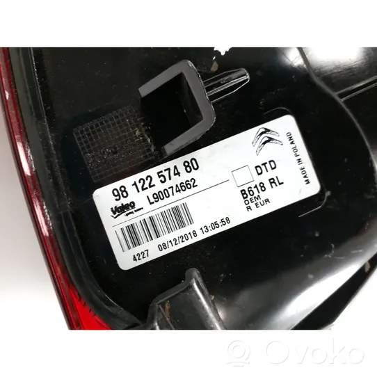 Citroen C3 Lampa tylna 9812257480