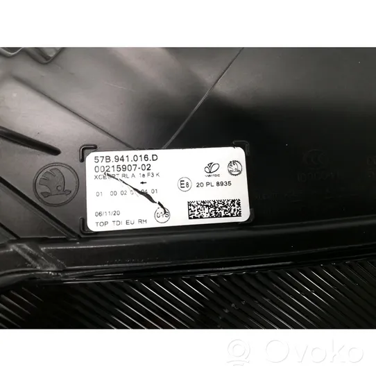 Skoda Karoq Priekinių žibintų komplektas 57B941015D