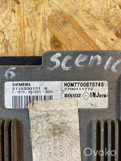 Renault Scenic III -  Grand scenic III Sterownik / Moduł ECU 7700875745