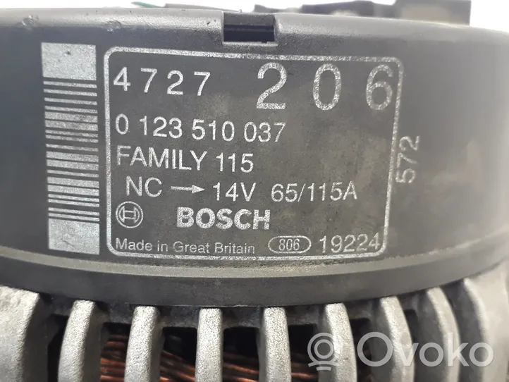 Chrysler Voyager Alternator 0123510037