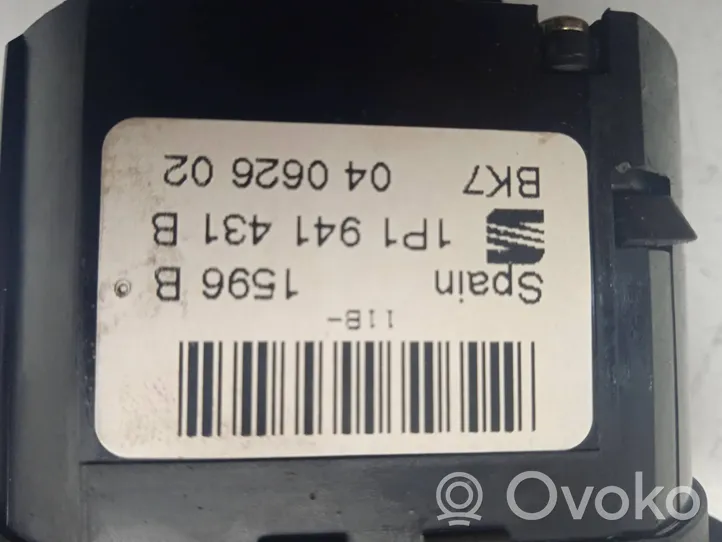 Seat Leon (1P) Przycisk / Pokrętło regulacji oświetlenia deski rozdzielczej 1P1941431B