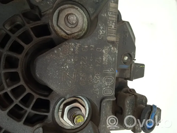 Opel Corsa D Alternator 0124325171