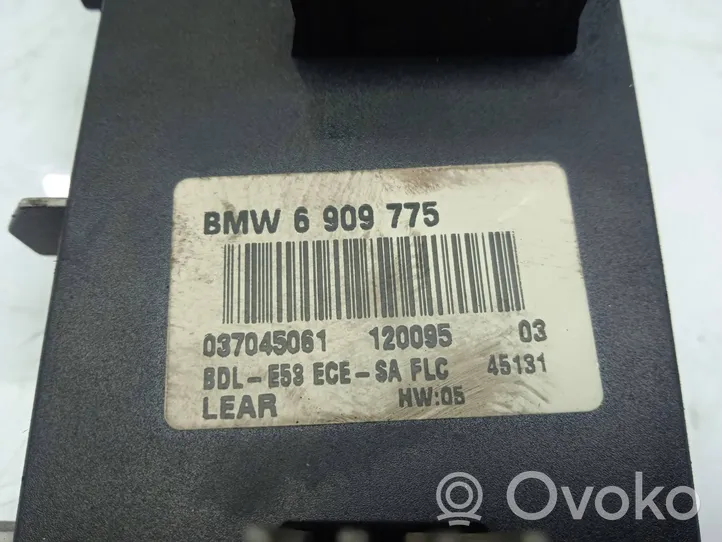 BMW X5 E53 Przycisk / Pokrętło regulacji oświetlenia deski rozdzielczej 6909775