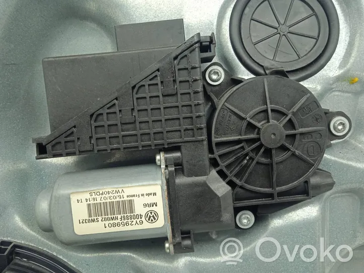 Volkswagen Polo IV 9N3 Alzacristalli elettrico della portiera anteriore Q4837402AA