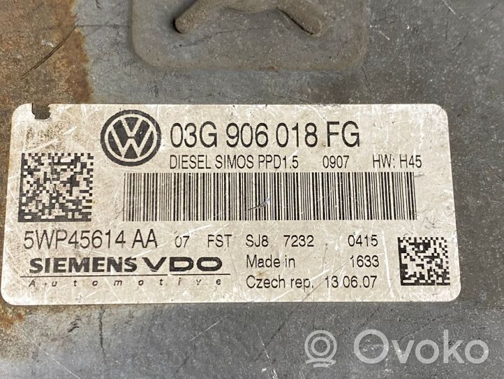 Volkswagen PASSAT B6 Sterownik / Moduł ECU 03G906018FG