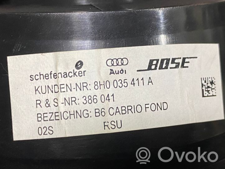 Audi A3 S3 8P Takaoven kaiutin 8H0035411A