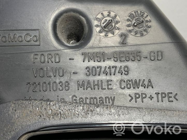 Volvo C30 Parte del condotto di aspirazione dell'aria 30741749